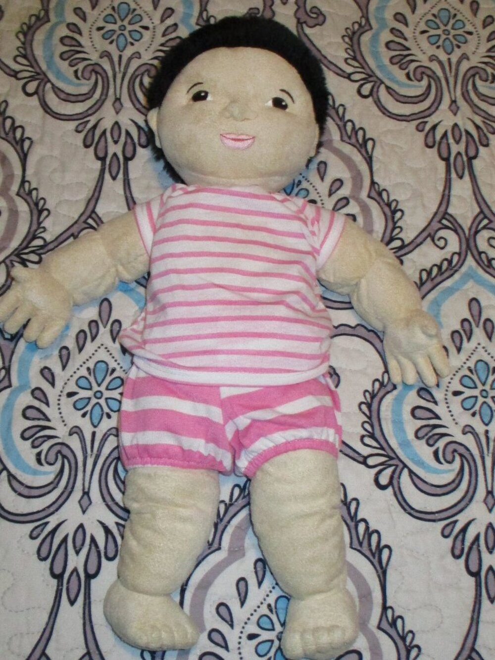 IKEA LEKAMRAT  ASIAN ORIENTAL BLACK HAIR DOLL